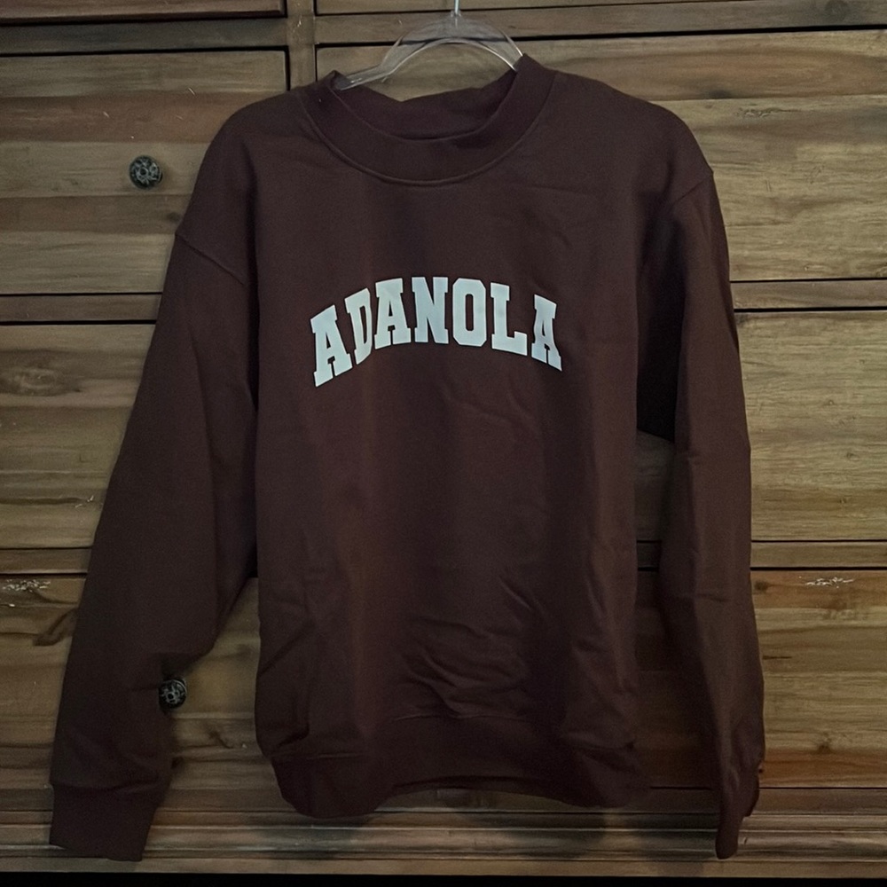Adanola Brown Sweatshirt